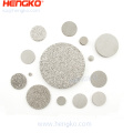 5 10 20 micron stainless steel porous metal powder sintered filter wire mesh disc